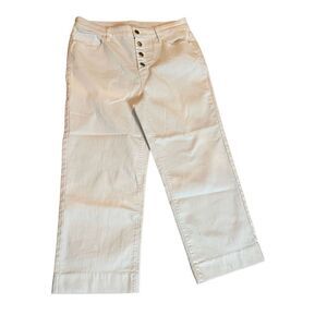 NWOT Chico’s Wide-Legged Crop Pant (Sz 10)